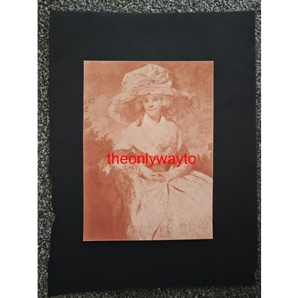 Mrs Drummond Smith, Romney, Book Illustration (Print), 1903