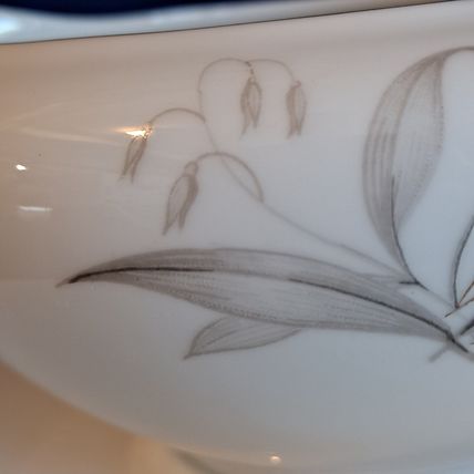 KAYSONS Fine China GOLDEN RHAPSODY GRAVY BOAT & Underplate Bowl Plate Japan 1961
