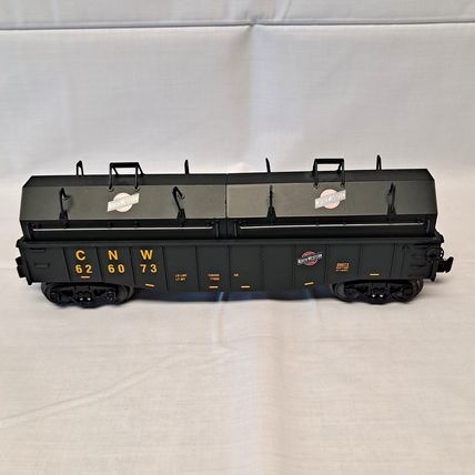Lionel Lines 626073 C&NW GONDOLA CAR w/Coil Covers O gauge Train 1:48 Scale