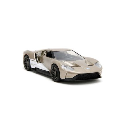 PINK SLIPS 2017 FORD GT GLOSSY GOLD - JADA JAD34662 1/32