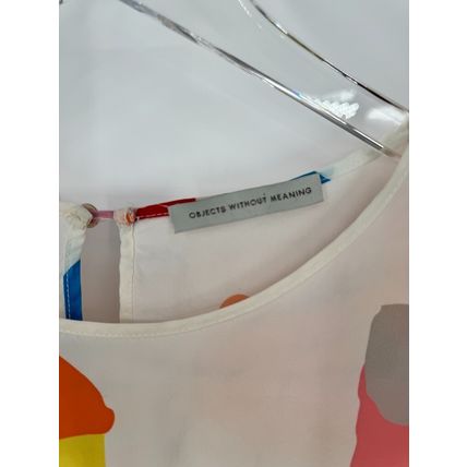 Objects Without Meaning Woven Top Size Large Mike Mills Print