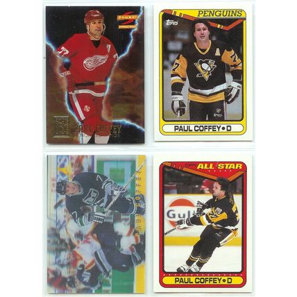 Paul Coffey 7x card lot incl Insert