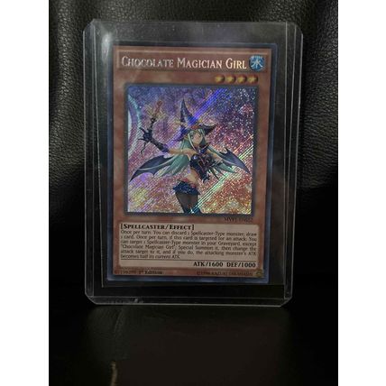 Chocolate Magician Girl - MVP1-ENS52 - Secret Rare - 1st Edition The Dark Side o