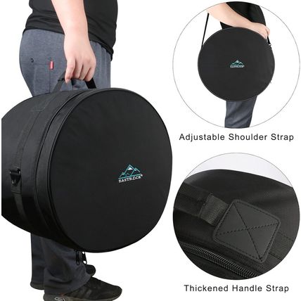 EASTROCK 12" X8" Tom Drum Bag, Tom Drum Cases 15 Mm Thick Padding for Your Drum