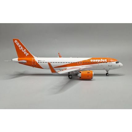A320-251N EASYJET SWITZERLAND REG: HB-AYP WITH STAND - JFOX JF-A320-058L 1/200