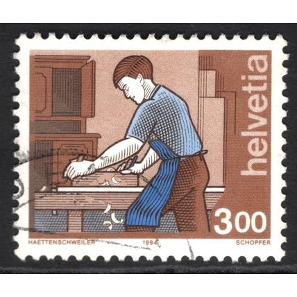 SWITZERLAND 1994: DEFINITIVE - 3.00Fr USED (G21)