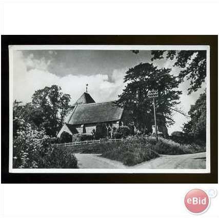 Berkshire ALDWORTH Church Postcard