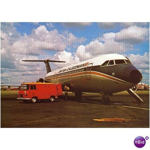 GB Postcard 1978 - Loading onto British Caledonian