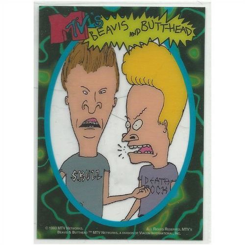BEAVIS and BUTT-HEAD ' ONE PROMO card ' ( 1993)