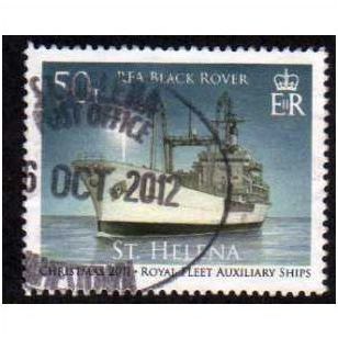 STH 2011 50P 'CHRISTMAS /BOATS' FINE USED (EBID 21978)