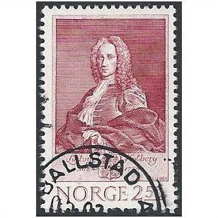 Mi 910: Tercentenary of the Birth of Ludvig Holberg (Author).