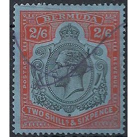 Bermuda 1927 SG89 2/6d Black & Carmine/Blue-Black Fine Used .. ..