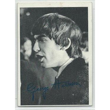 BEATLES 2nd series ' George Harrison ' card # 82 (1964)