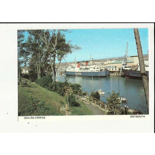 Sealink (UK) MV EARL GODWIN Postcard by Colourmaster (PLX2503)