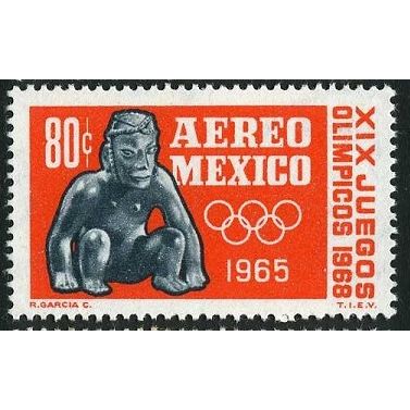 1965 Michel 1194 - #2 MNH (**) - OLYMPIC GAMES
