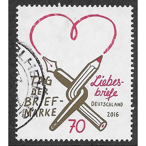 GER 2016 €0.70 'LETTER WRITING DAY' FINE USED (EBID61-663)