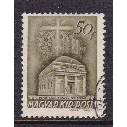 HUNGARY 1939 50F VALUE USED SG701