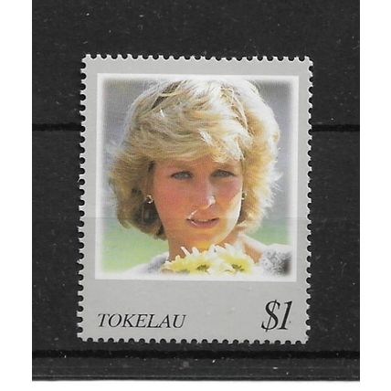 Tokelau Islands.Diana,Princess of Wales Commemoration stamp.Mounted Mint.Feb22