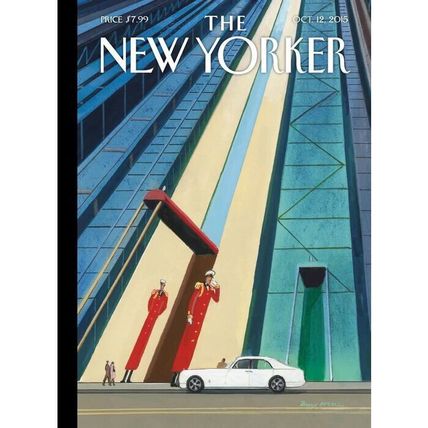 THE NEW YORKER-OCTOBER 12, 2015-“High Standards,” by Bruce McCall.-NEW