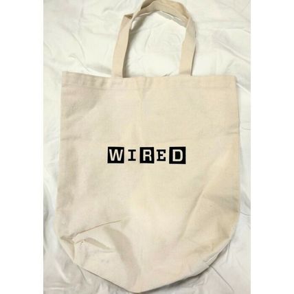 WIRED MAGAZINE TOTE BAG-BEIGE-NEW-SEALED-FAST SHIPPING