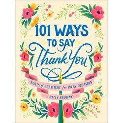 101 Ways To Say Thank You