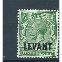 british levant stamps sgl16 sg l16 british currency hm
