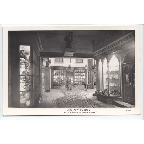 Kirkgate Castle Museum York RP Postcard C4480