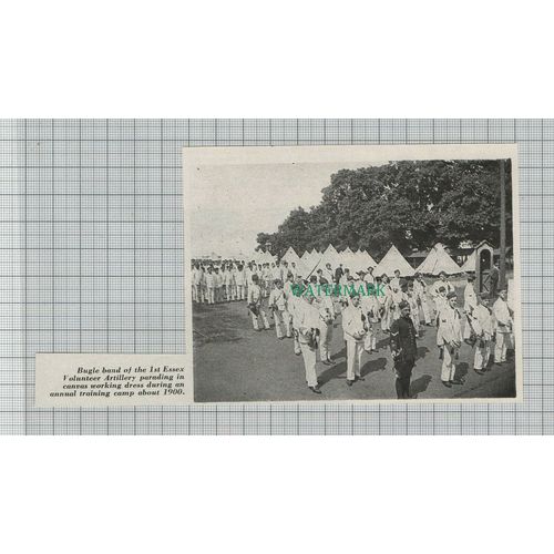 C2523) 1st Essex Volunteer Artillery Bugle Band - 1966 Clip