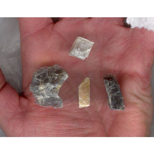 B Black Moonstone Raw Crystal 4 Pcs Gemstone Spiritual Meditation Metaphysical