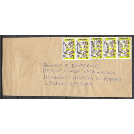 Nigéria Lettre OBLITERE ( USED ) Ref 247