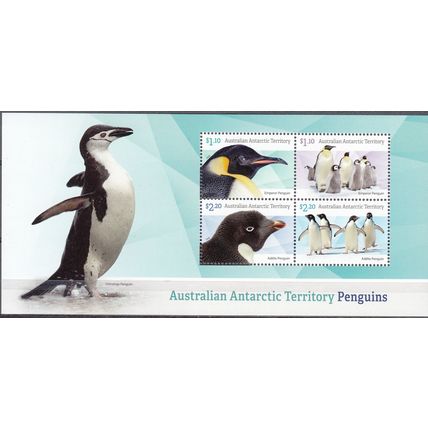 Australian Antarctic Territory 2022 Bloc Feuillet Manchots Neuf **