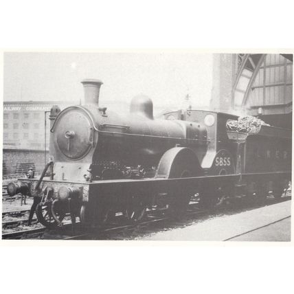 LNER Class D6 Coffee Pot Station Pilot Manchester Station Train Postcard