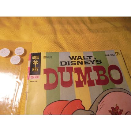 MOVIE COMICS: DUMBO# 1 * Oct. 1963 * GD/VG * Gold Key Comics! $7.00 obo!!