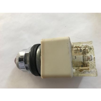 LOT 2 Square-D CLASS 9001 KM1,KM1R6,120V Push Test Pilot Light RED LENS,ST