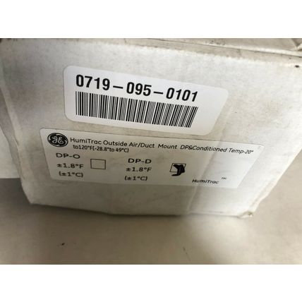 GE INDUSTRIAL SENSING DP-D HUMITRAC OUTSIDE AIR/DUCT MOUNT DEWPOINT TRANSMI,DF