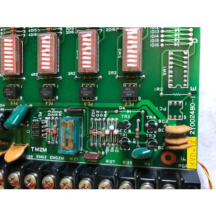 HITATCHI MVD-1K 2Y002480-1 E PLC CIRCUIT BOARD,2Y002480-1BE,2Y002480-1E,TF,TK