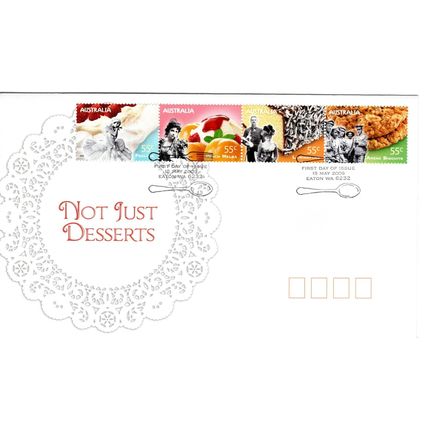 Australia 2009 Not Just Desserts ,First Day Cover