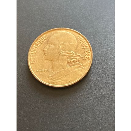 Umlaufmünze Frankreich 20 Centimes 1988