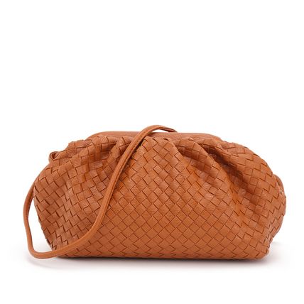 New European And American Fashion Messenger One-Shoulder Woven Mini Bags