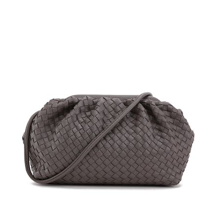 New European And American Fashion Messenger One-Shoulder Woven Mini Bags