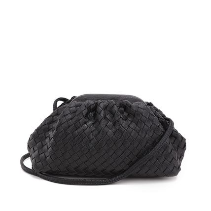 New European And American Fashion Messenger One-Shoulder Woven Mini Bags