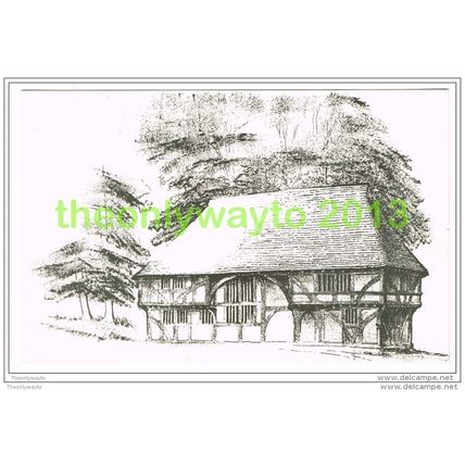 WEALD AND DOWNLAND OPEN AIR MUSEUM, SINGLETON, SUSSEX, ENGLAND, Postcard