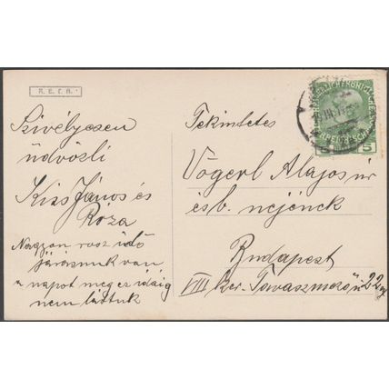 Möwenfütterung, Abbazia, 1914 - Tomašić AK