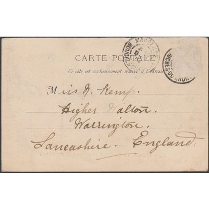 Quai du Port et Rue de la République, Marseille, 1904 - CPA LB61