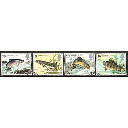 1983 - GB -Fish - Set - Very Fine Used - Stock Clearance