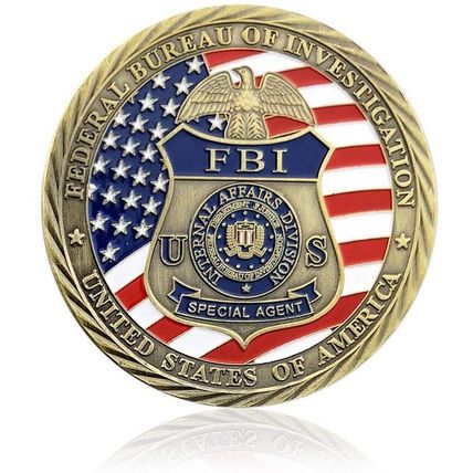 US FBI Special Agent Saint Michael Challenge Commemorative Coin