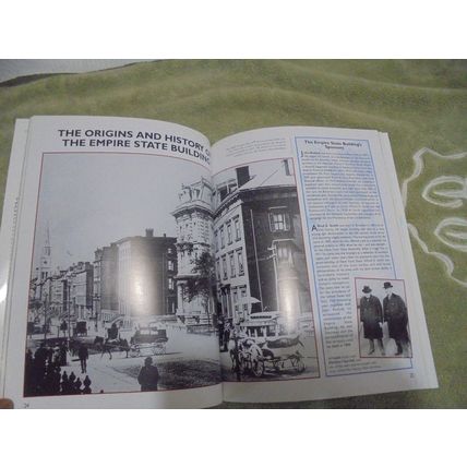 EMPIRE STATE BUILDING & NY SKYSCRAPERS SC Book! $20.00 w/ FREE Shipping!!