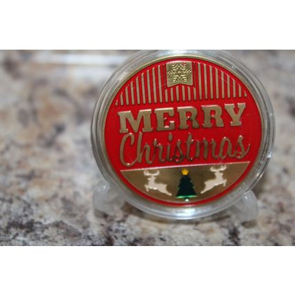 merry christmas coin toy