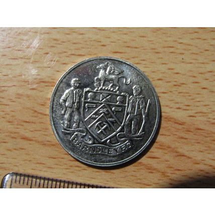 Barnsley fc F.A Cup Centenary 1872-1972 Medal (e665)