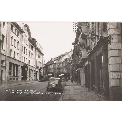 05 - GAP - Rue Carnot Hôtel des postes et Chambre de Commerce